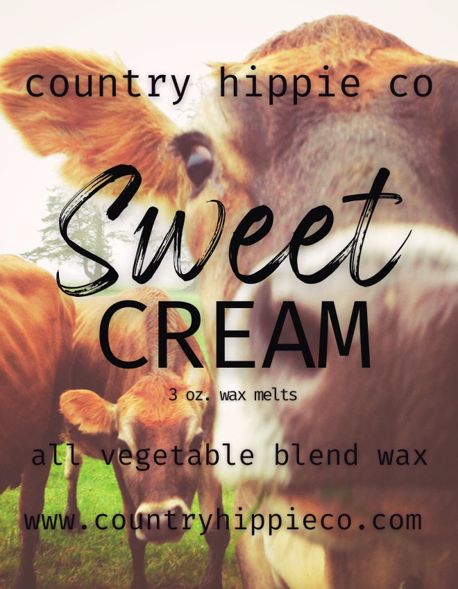 SWEET CREAM Wax Melts- 3 oz.