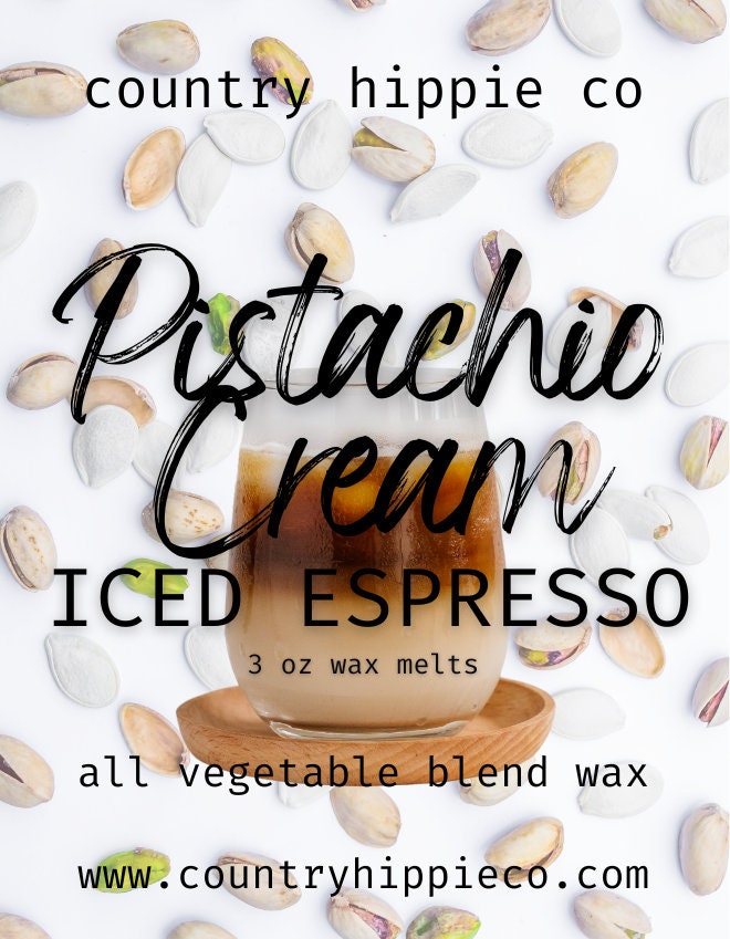 PISTACHIO CREAM Iced Espresso Wax Melts- 3 oz.