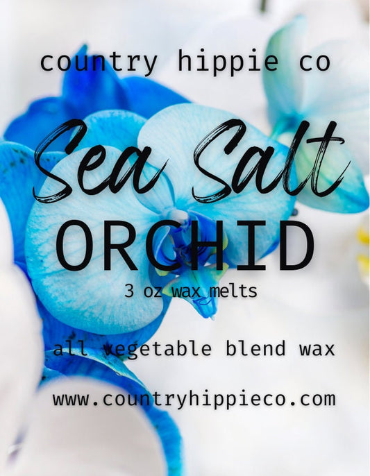 SEA SALT + ORCHID Wax Melts- 3 oz.