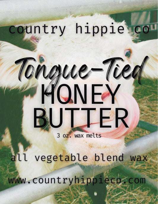 TONGUE-TIED ROASTED HONEY BUTTER Wax Melts- 3 oz.