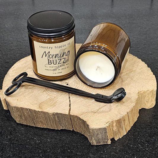 9 oz. MORNING BUZZ  Apothecary-Inspired Candle
