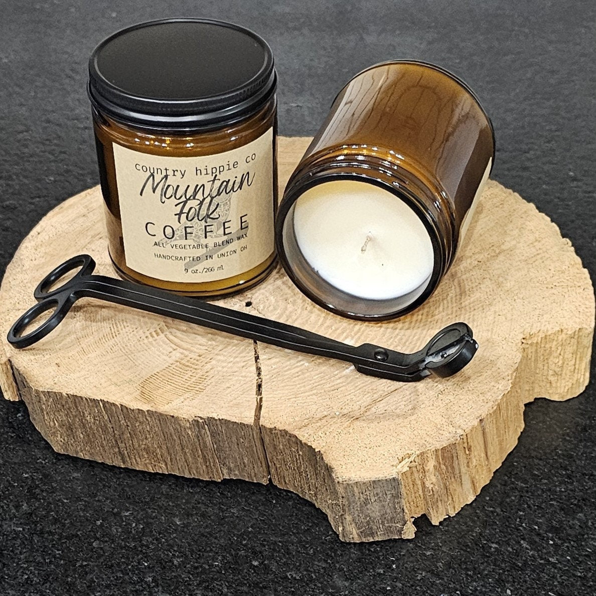 9 oz. MOUNTAIN FOLK COFFEE Apothecary-Inspired Candle