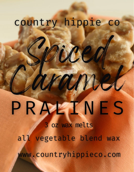 SPICED CARAMEL PRALINES Wax Melts- 3 oz.