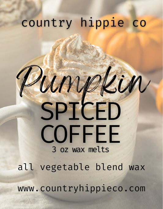 PUMPKIN SPICE COFFEE Wax Melts- 3 oz.