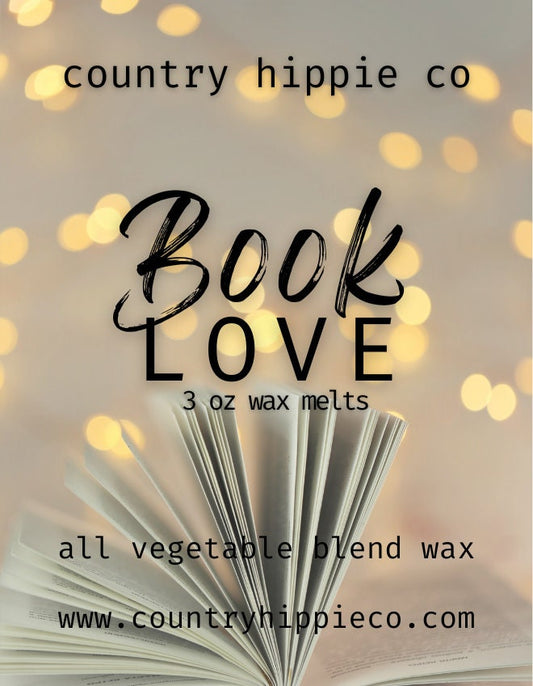 BOOK LOVE Book Lovers Wax Melts- 3 oz.