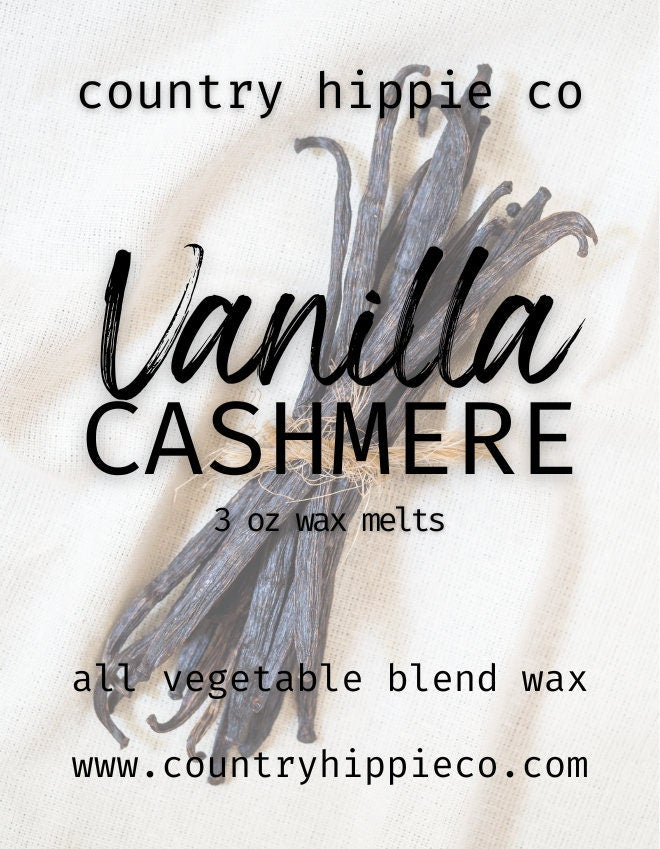 VANILLA CASHMERE Wax Melts- 3 oz.