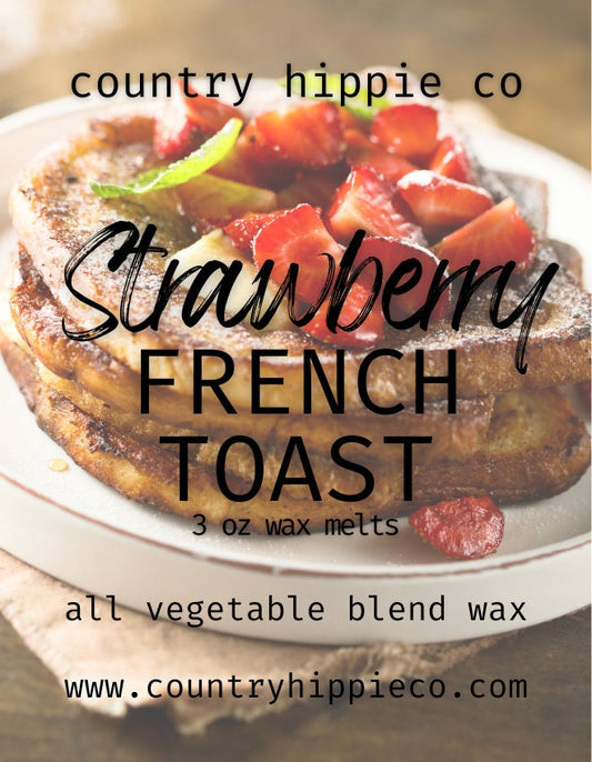 STRAWBERRY FRENCH TOAST Wax Melts- 3 oz.