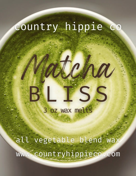 MATCHA BLISS Wax Melts- 3 oz.