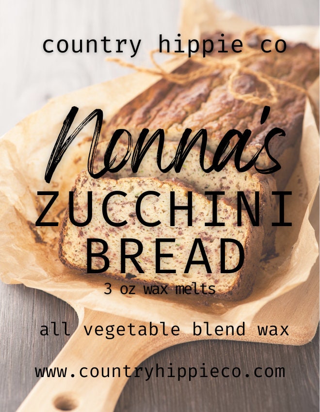 NONNA'S ZUCCHINI BREAD Wax Melts- 3 oz.