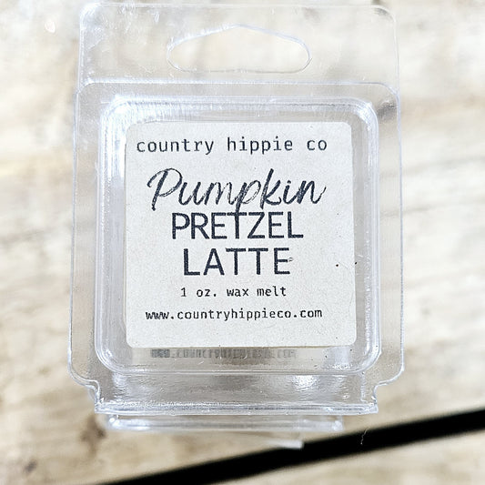 Pumpkin Pretzel Latte 1 oz Wax Melts Mini Sampler Pack